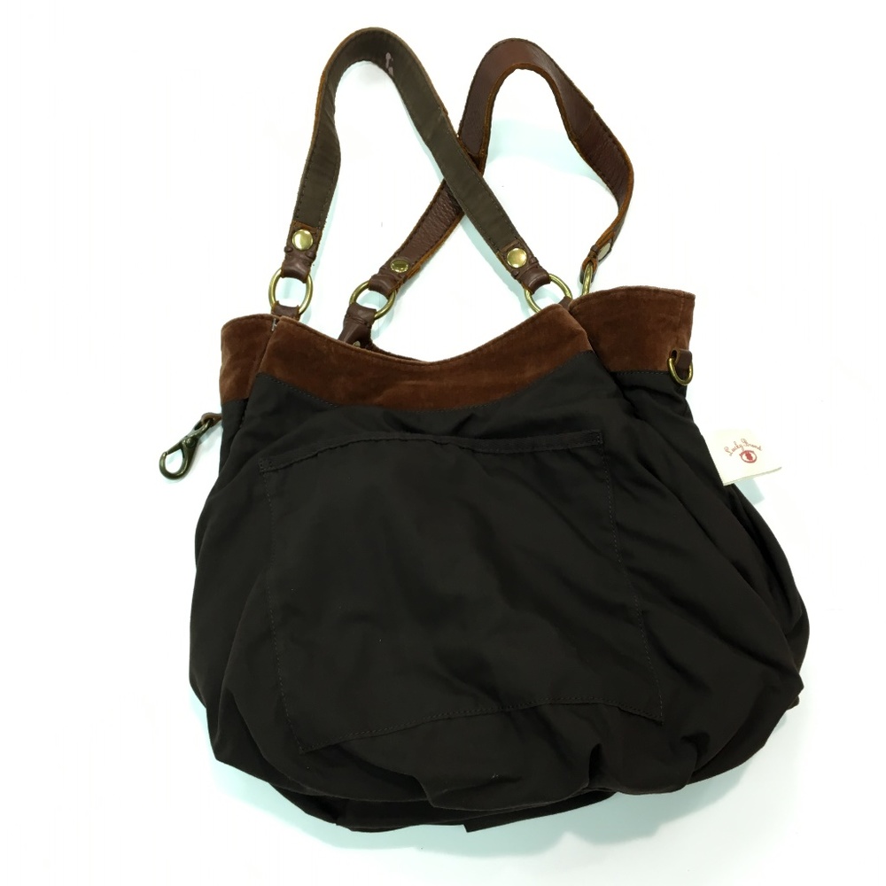 Lucky Brand Multicolor Patchwork Suede Shoulder Bag - Picture 4 of 8